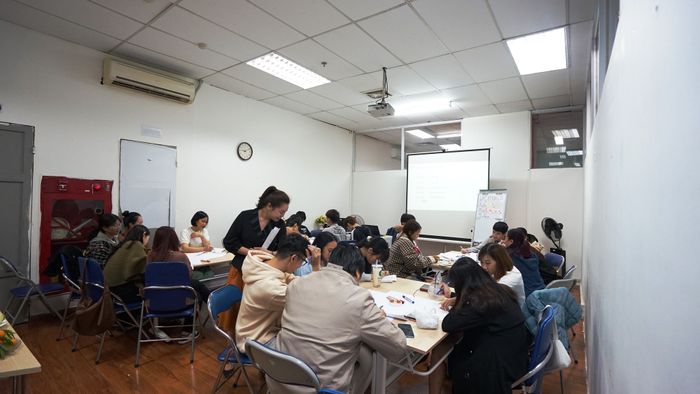 Hình ảnh sinh viên HCIT trong giờ thực hành chuyên ngành