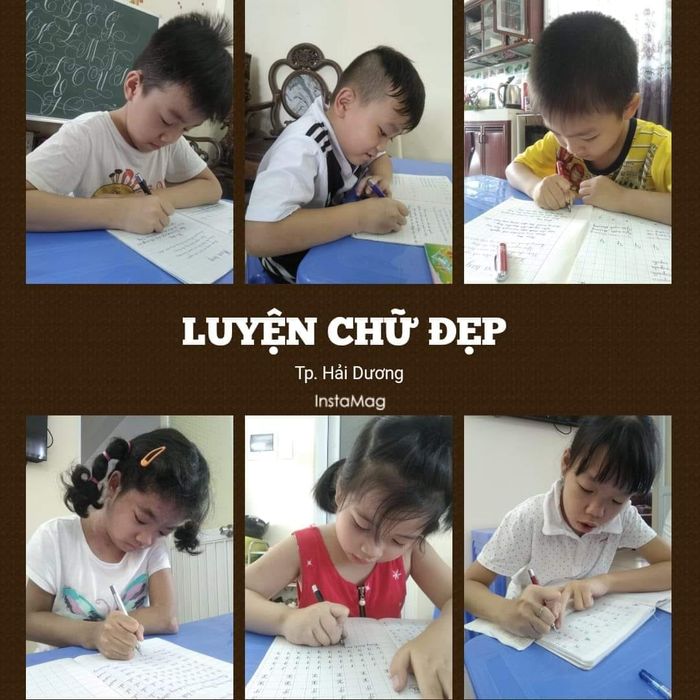 Không gian học tập tràn đầy cảm hứng tại Luyện Chữ Hồng Trang