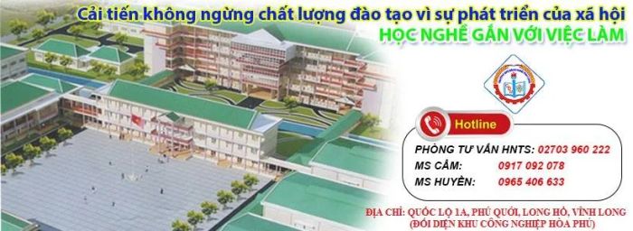 Hình ảnh đầu tiên về Trường Cao đẳng Nghề Vĩnh Long - Nơi ươm mầm tài năng nghề nghiệp