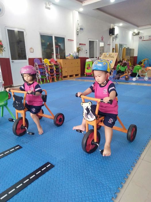 Khu vui chơi sáng tạo tại Happy Star Kindergarten
