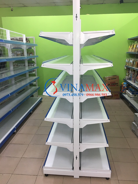 Hình ảnh thực tế kệ kho công nghiệp VinaMax tại các siêu thị lớn