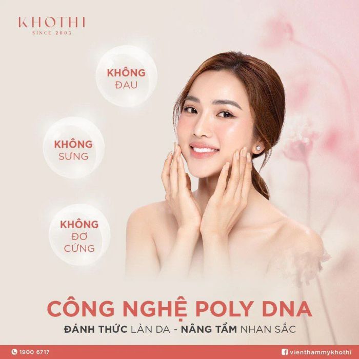 Không gian sang trọng và hiện đại tại Viện thẩm mỹ Khơ Thị