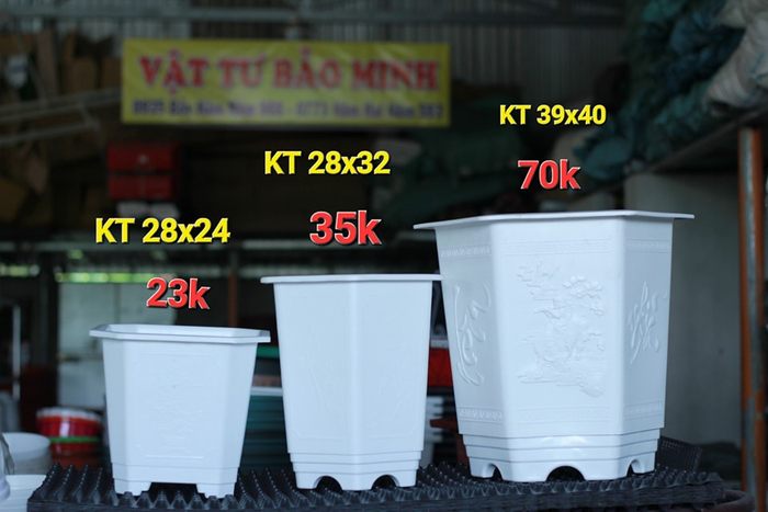 Khu vực chuyên dụng về vật tư trồng lan tại Bảo Minh