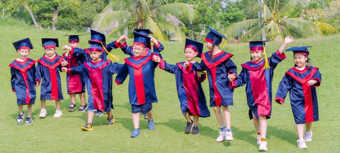 Khu vui chơi ngoài trời tại Strawberry Kindergarten