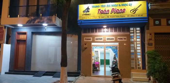 Hình ảnh không gian đào tạo tại Trung Tâm Âm Nhạc Toàn Piano