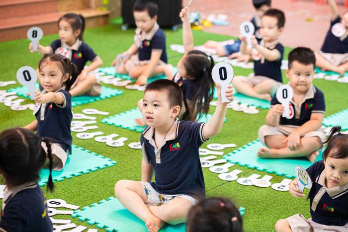 Không gian học tập tại Mầm Non Học Viện Trẻ Thơ Kids Academy
