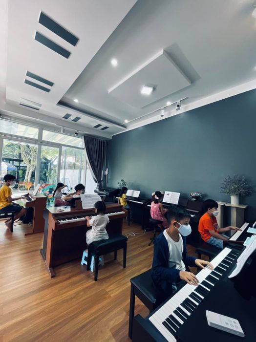 Không gian đào tạo kết hợp cafe độc đáo tại An Music