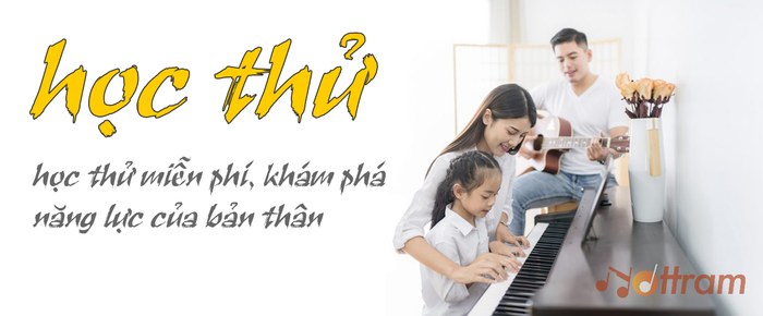 Không gian học tập đầy cảm hứng tại Nốt Trầm Music School