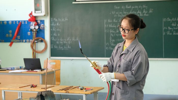 Hình ảnh cơ sở vật chất hiện đại tại Trường Cao đẳng Kỹ thuật Công nghiệp Việt Nam - Hàn Quốc