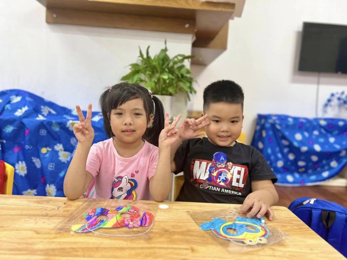 Hoạt động tương tác đầy hứng khởi của học viên Big English