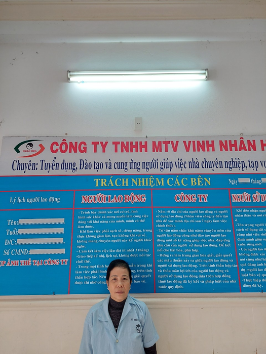Hình ảnh thực tế dịch vụ Giúp việc Nhân Hòa