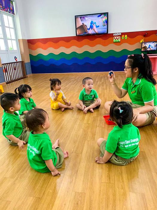 Không gian xanh tại Mầm non Ngôi Sao Hạnh Phúc