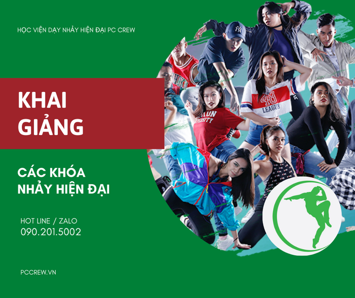 Hình ảnh học viện nhảy hiện đại PC Crew