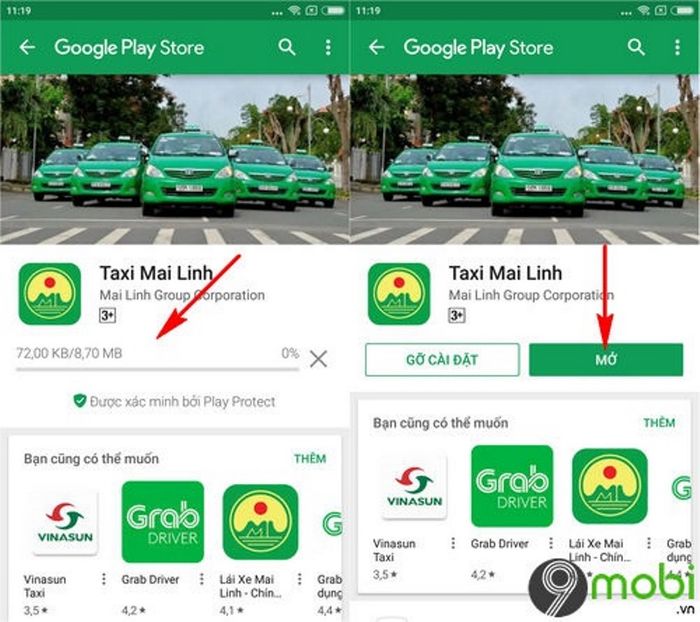 Trải nghiệm ứng dụng Mai Linh Taxi