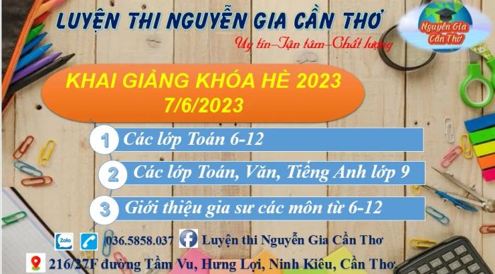 Hoạt động giảng dạy chất lượng tại Luyện thi Nguyễn Gia