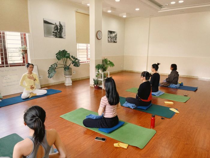 Không gian thiền định tại Sivananda Yoga Đà Lạt - Ảnh 1
