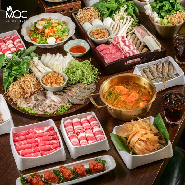 MỘC Riêu Nướng ảnh 2 - Không gian ấm cúng với những món nướng hấp dẫn