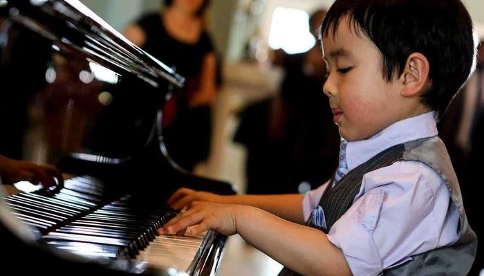 Hình ảnh lớp học piano tại Doremi Music School