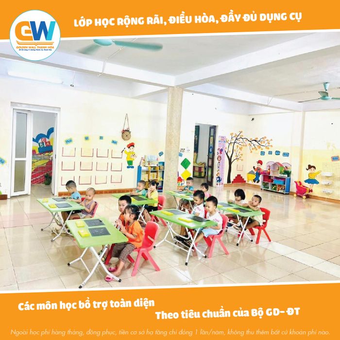 Hình ảnh Trường Mầm Non Golden Wall - Không gian học tập đẳng cấp