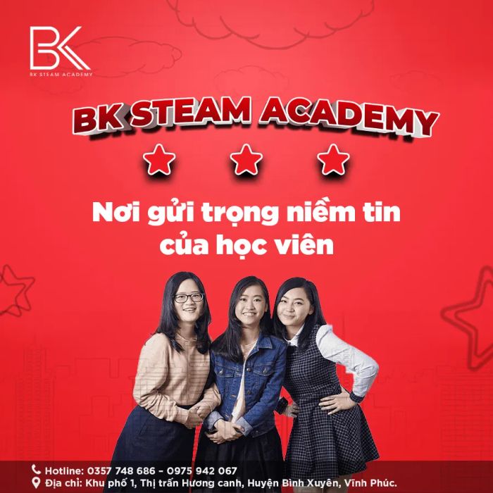 Hoạt động ngoại khóa đầy màu sắc tại STEAM Bách Khoa