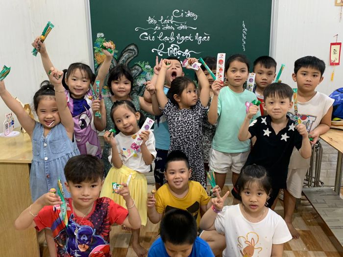 Không gian học tập đầy cảm hứng tại Luyện chữ đẹp Khuê Các
