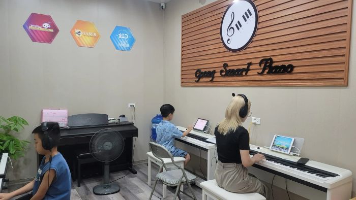 Khoảnh khắc đẹp tại lớp học GOONG Smart Piano