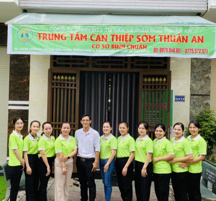 Hình ảnh không gian trị liệu tại Trung tâm Thuận An