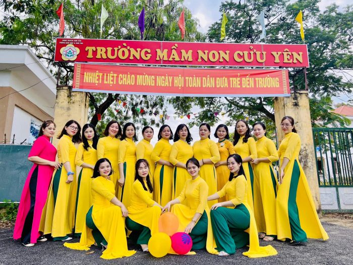 Không gian học tập thân thiện tại Trường Mầm Non Cửu Yên