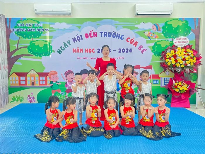 Không gian học tập đầy sáng tạo tại Trường Mầm non 95 - Z195