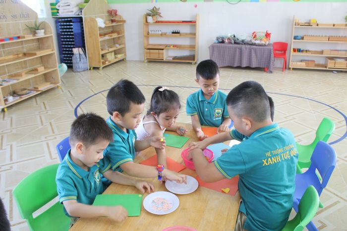 Hoạt động ngoại khóa sáng tạo tại Xanh Tuệ Đức