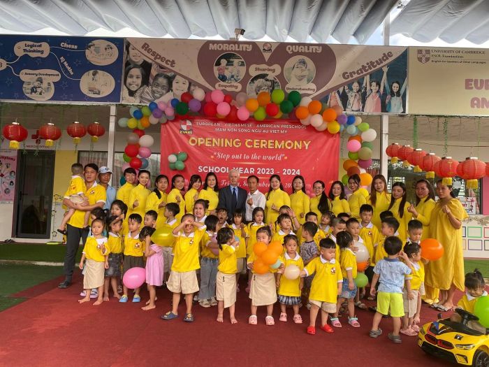 Hình ảnh Mầm Non Song Ngữ Âu Việt Mỹ - Không gian học tập hiện đại với đầy đủ tiện nghi, nơi trẻ được thỏa sức khám phá và phát triển