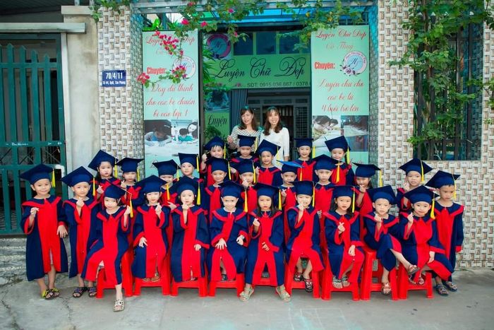 Không gian học tập ấm áp tại Luyện chữ đẹp Cô Thúy