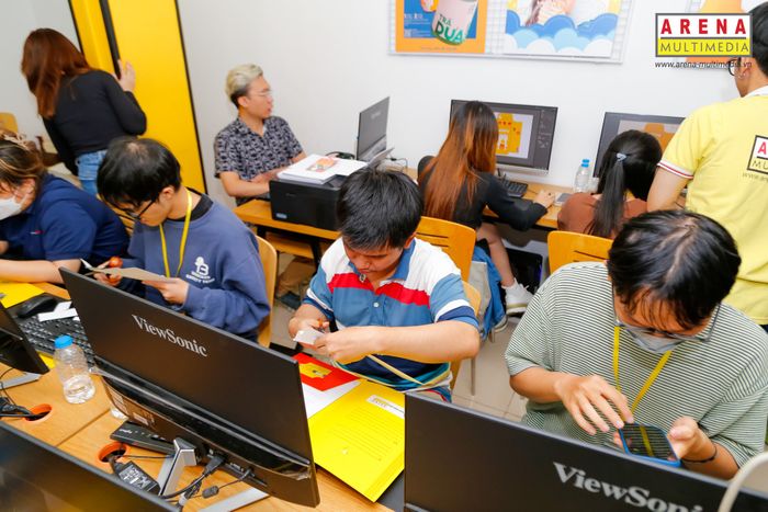 Học viên thực hành thiết kế tại Arena Multimedia (Ảnh 2)