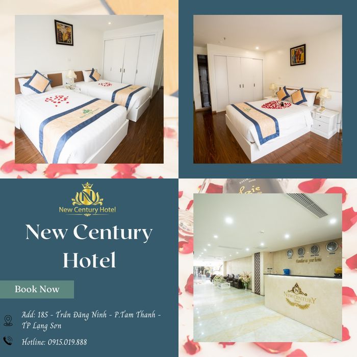 Khách sạn New Century - View thành phố lung linh về đêm