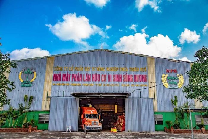 Hệ thống kho bãi hiện đại của Công ty CP Vật tư Nông nghiệp Thừa Thiên Huế