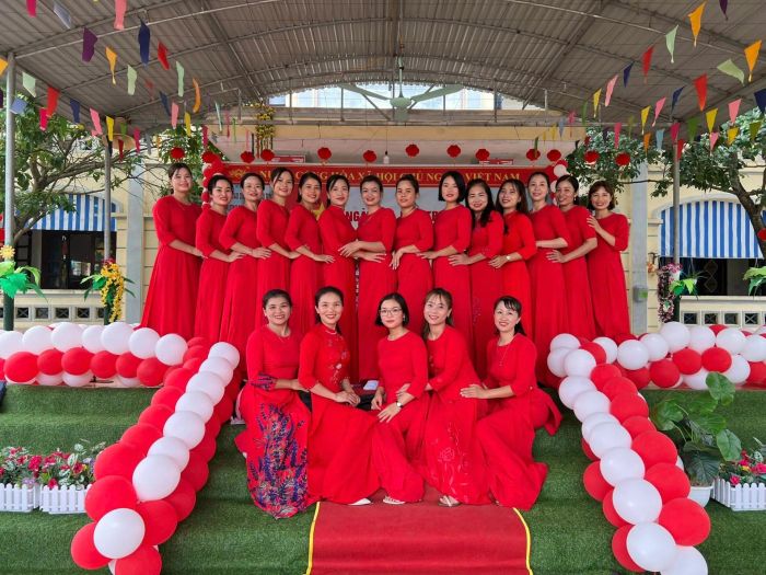 Không gian học tập sáng tạo tại Trường Mầm non Đại Đình II