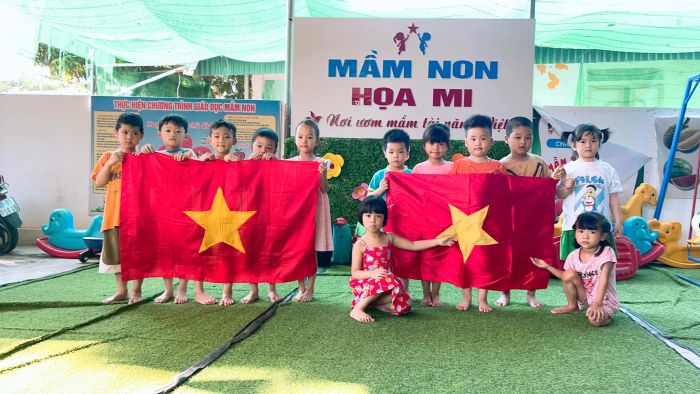 Không gian học tập đầy sắc màu tại Mầm Non Họa Mi