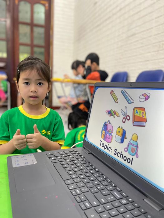 Không gian học tập hiện đại tại Green School Lập Thạch