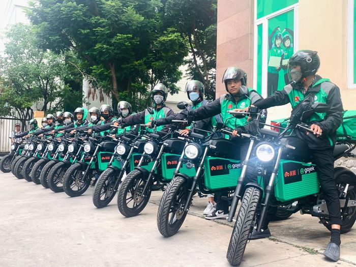 Giao diện ứng dụng Gojek
