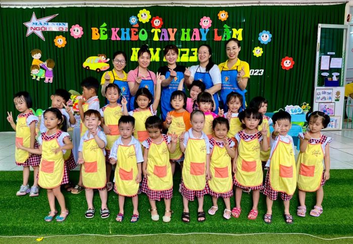 Hình ảnh Trường Mầm Non Và Tiểu Học Ngôi Sao - Không gian học tập hiện đại, tràn ngập ánh sáng tự nhiên, nơi mỗi ngày đến trường là một ngày vui