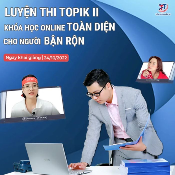Hình ảnh lớp học đặc biệt tại Tiếng Hàn Thầy Tư với phương pháp giảng dạy qua âm Hán độc đáo
