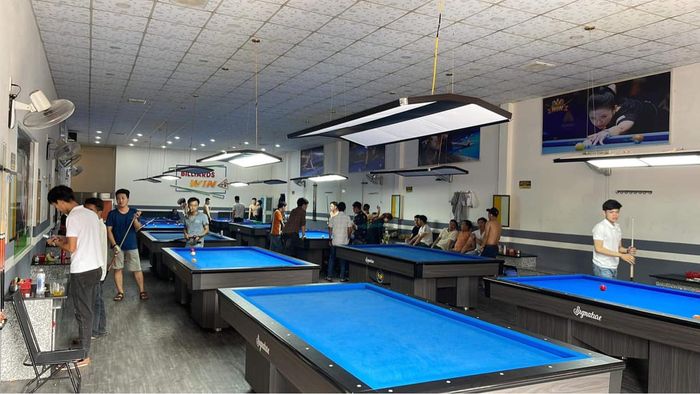 Hệ thống bàn bida cao cấp tại WIN Billiards