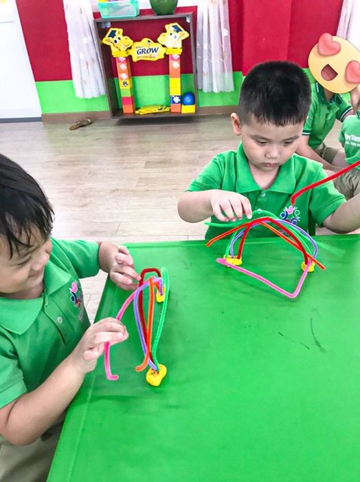 Hoạt động vui chơi tại Mầm non Ngôi Sao Hạnh Phúc