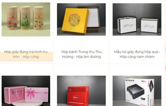 Bộ sưu tập bao bì đẳng cấp từ In Hồng Hà
