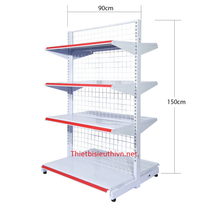 Hình ảnh thực tế thiết bị siêu thị và kệ trưng bày của Thịnh Phát