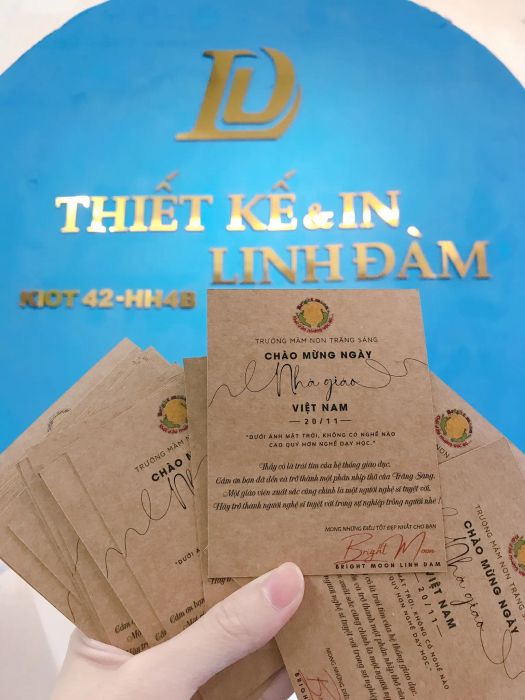 Hình ảnh sản phẩm in ấn chất lượng từ In Linh Đàm