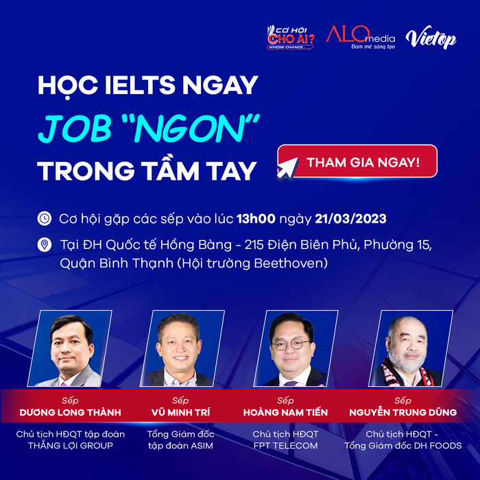 Hình ảnh không gian học tập tại Anh ngữ Vietop