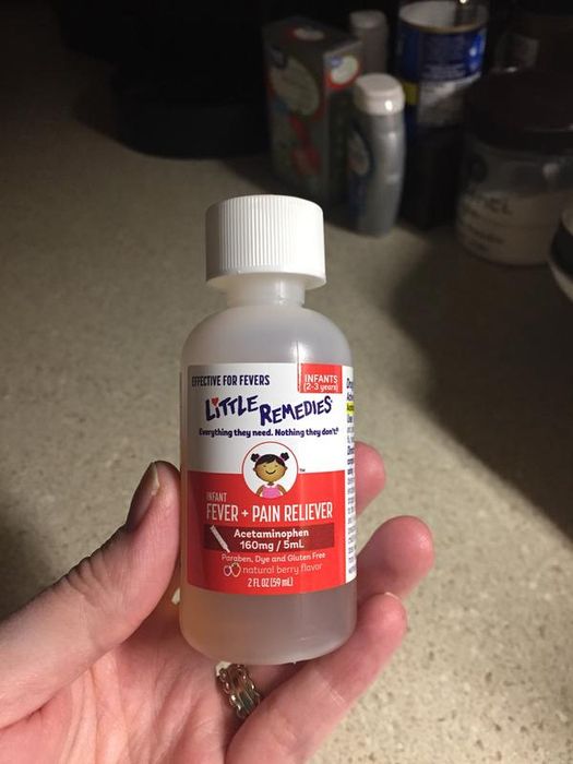 Hình ảnh siro hạ sốt Little Remedies 1
