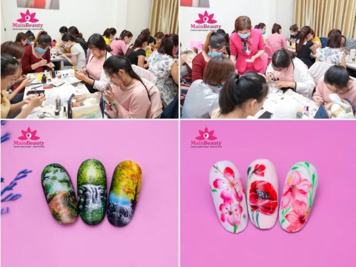 Không gian học tập hiện đại tại Hệ Thống Đào Tạo Thẩm Mỹ MainBeauty