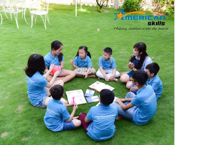 Hình ảnh lớp học tại American Skills Hạ Long